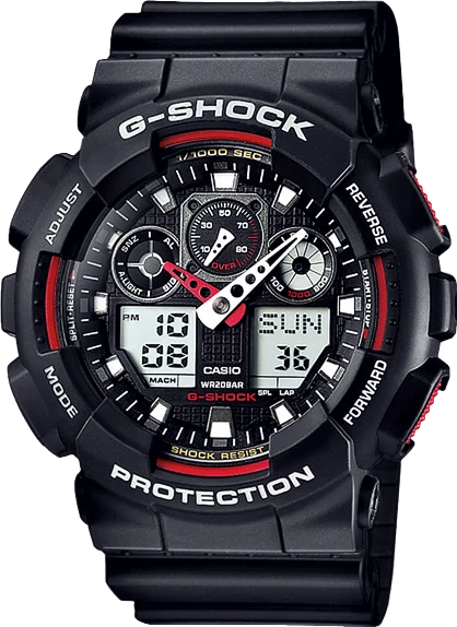 купить часы наручные часы casio g-shock ga-100-1a4 с бесплатной доставкой | Купите часы КАСИО в интернет-магазине дилера CASIO.BAZA