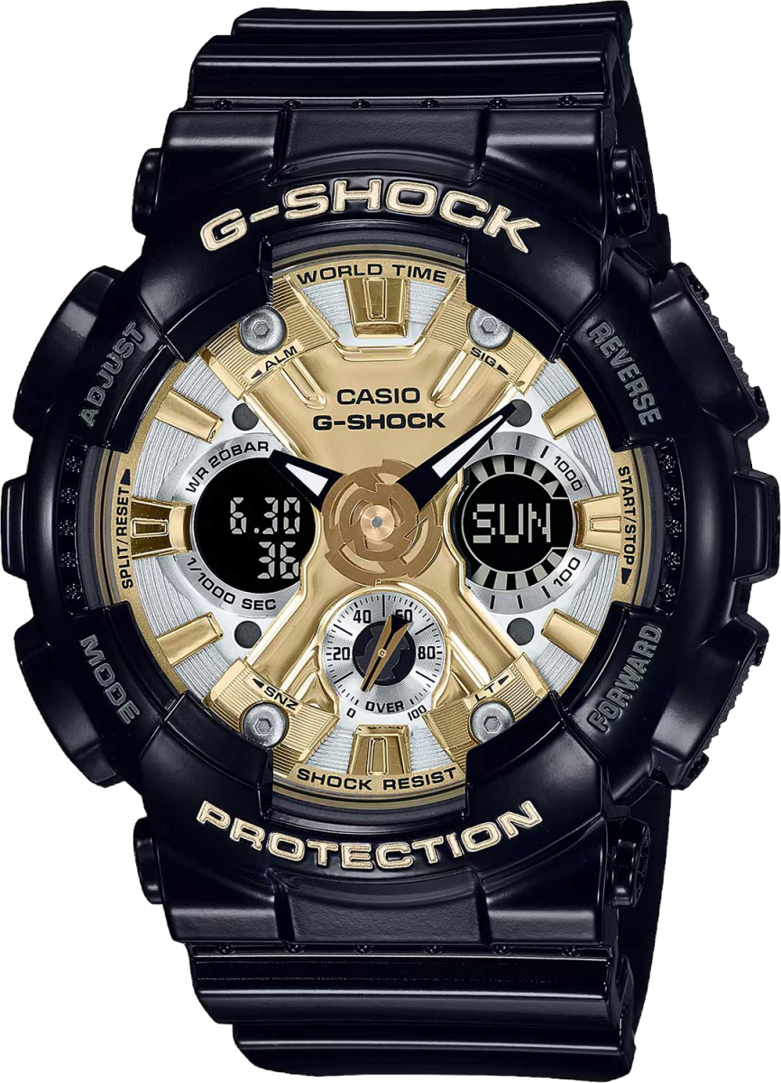 купить часы наручные часы casio g-shock gma-s120gb-1a с бесплатной доставкой | Купите часы КАСИО в интернет-магазине дилера CASIO.BAZA